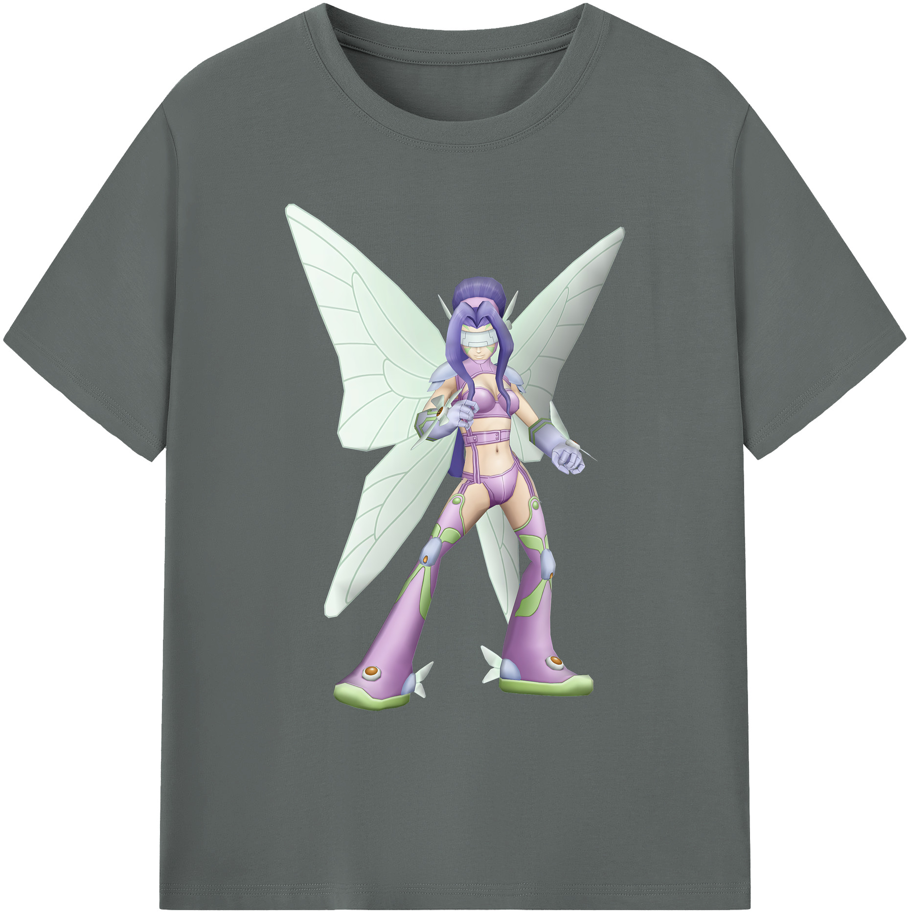 （画像用） Digimon デジタルモンスター/デジモン 綿100％ メンズ半袖Tシャツ｜肌触りやわらか＆通気性